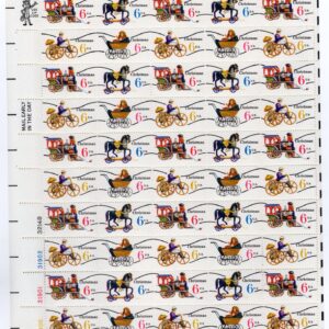 Scott #1418c (1415a-1418a) Toys Precancel Sheet of 50 Stamps - MNH Blurred