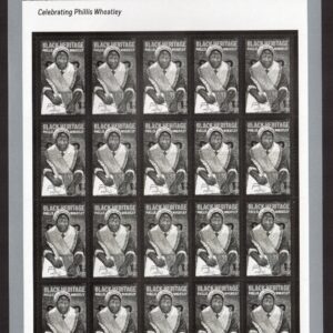 Scott #6053 Phillis Wheatley Sheet of 20 Forever Stamps - MNH 2026