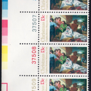 Scott #1701 Nativity Block (Copley) Strip of 4 Stamps - MNH PC#2