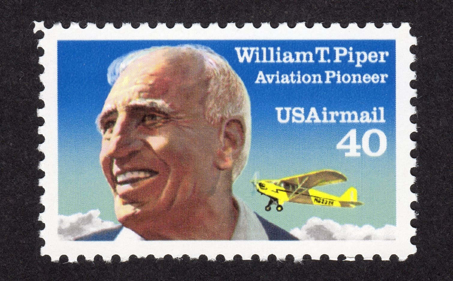 Scott #c129 William T. Piper Single Airmail Stamp - MNH