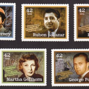 Scott #4252a American Journalists Set of 5 Stamps - MNH