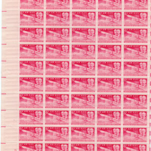Scott #c45 Wilbur & Orville Wright Airmail Sheet of 50 Stamps - MNH #2 P#24157