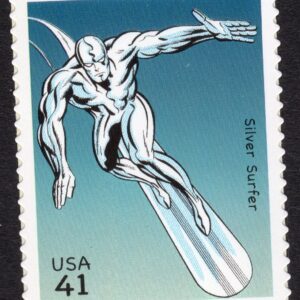 Scott #4159f Marvel's Silver Surfer Single Stamp - MNH
