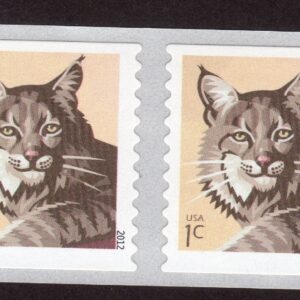 Scott #4672 2012 Bobcat Pair of Coil Stamps - MNH