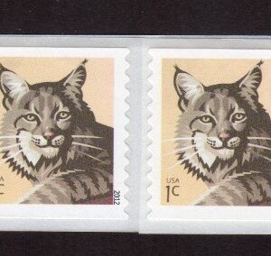 Scott #4672 2012 Bobcat Coil of 20 Stamps - MNH