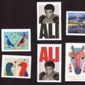 Scott #6046-6054 Birds Ali Colorado Wheatley Horse Set of 9 Forever Stamps - MNH