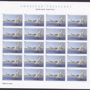Scott #4558 Edward Hopper American Treasures Sheet of 20 Forever Stamps - MNH