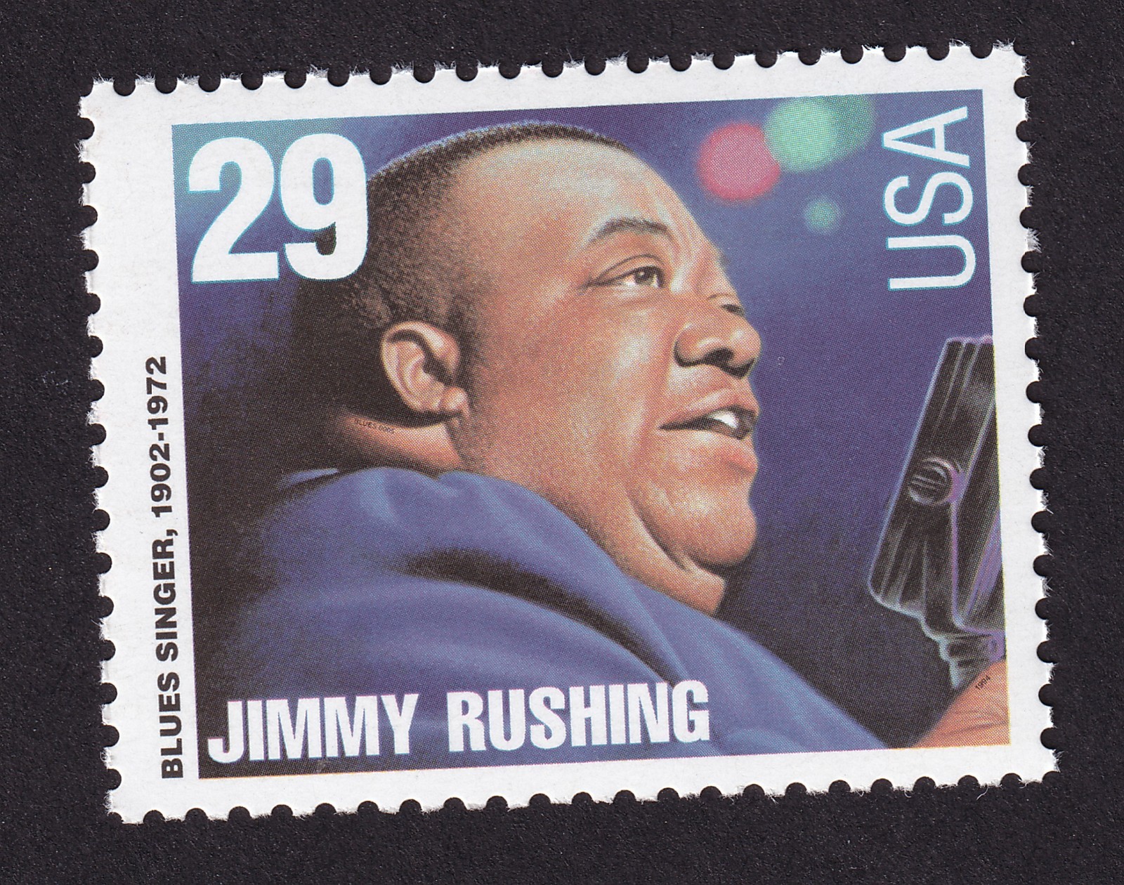 Scott #2858 Jimmy Rushing Blues Singer Single Stamp - MNH