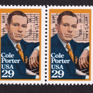 Scott #2550 Cole Porter (Black Heritage) Pair of Stamps - MNH