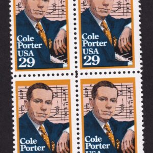 Scott #2550 Cole Porter (Black Heritage) Block of 4 Stamps - MNH