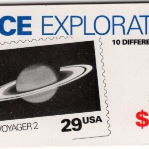 Scott #BK192 (2568-2577) Space Exploration (Saturn) Booklet of 20 Stamps - MNH