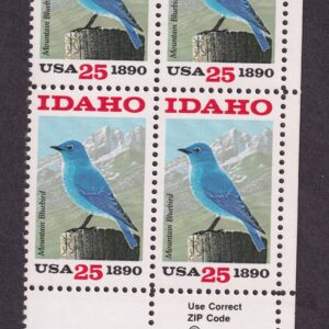 Scott #2439 Idaho Zip Block of 4 Stamps - MNH