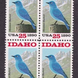 Scott #2439 Idaho Block of 4 Stamps - MNH XF