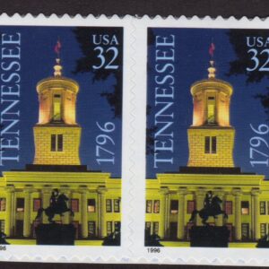 Scott #3071 32¢ Tennessee (Volunteers) Booklet Pair of Stamps - MNH