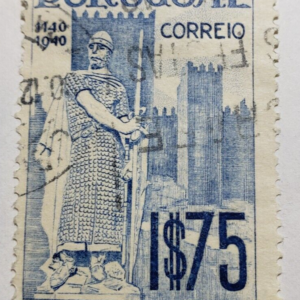Stamp Europe Portugal 1940 King Alfonso I 800th anniversary of independence