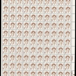 Scott #1869d Chester W. Nimitz Sheet of 100 Stamps - MNH Dull Gum P#3 UR