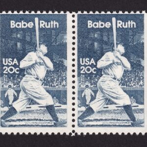Scott #2046 Babe Ruth Pair of Stamps - MNH