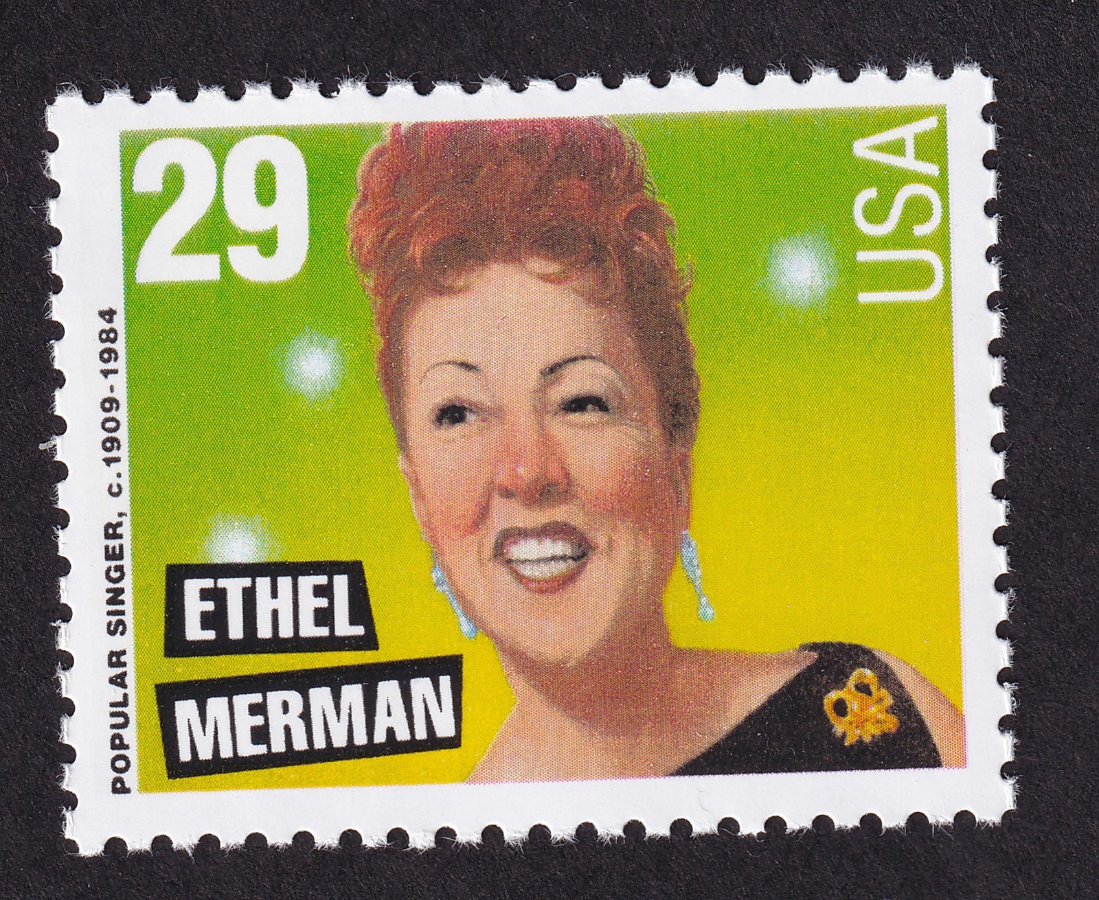 Scott #2853 Ethel Merman Single Stamp - MNH