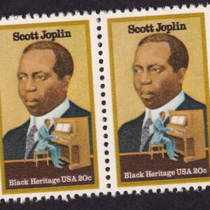 Scott #2044 20¢ Scott Joplin Black Heritage Pair of Stamps - MNH