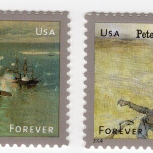 Scott #4911a (4910) 1864 Civil War Pair of Single Forever Stamps - MNH