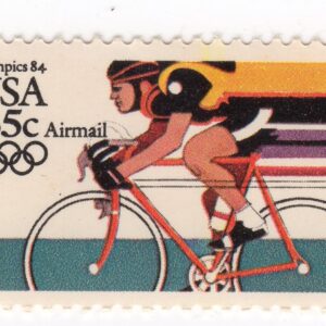 Scott #c110 Cycling Olympics Single Airmail Stamp - MNH