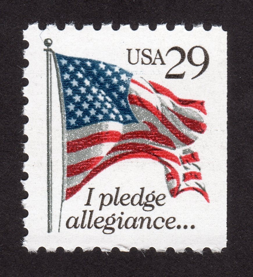 Scott #2593 Flag Pledge Allegiance Single Stamps - MNH