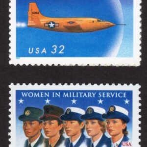 Scott #3173-3174 First Supersonic Women in Military Single Stamps - MNH
