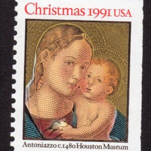 Scott #2578a Madonna & Child (Antoniazzo) Booklet Single Stamp - MNH