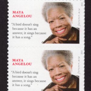 Scott #4979 Maya Angelou Vertical Pair of Stamps - MNH