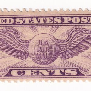 Scott #c12 Airmail Winged Globe Single Stamp - MNH