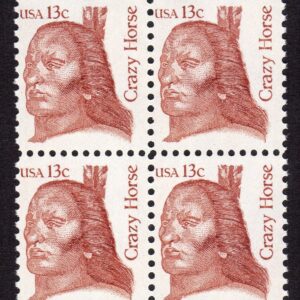 Scott #1855 Crazy Horse Block Of 4 Stamps - MNH