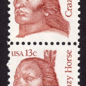 Scott #1855 Crazy Horse Vertical Pair of Stamps - MNH