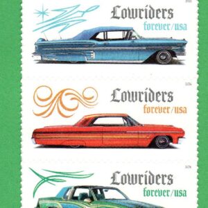 Scott #6066 (6062) Lowriders Title Strip of 5 Forever Stamps - MNH In Stock