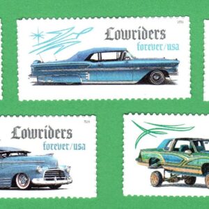Scott #6066 (6062) Lowriders Set of 5 Forever Stamps - MNH