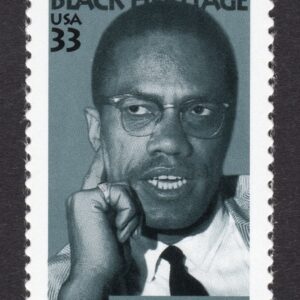 Scott #3273 Malcolm X Black Heritage Single Stamp - MNH XF #1