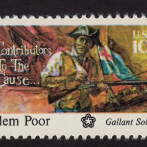 Scott #1560 Contributors to the Cause Salem Poor Single Stamp - MNH