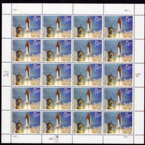 Scott #2544a Space Shuttle Endeavor Lift Off! Sheet of 20 Stamps - MNH P#22221