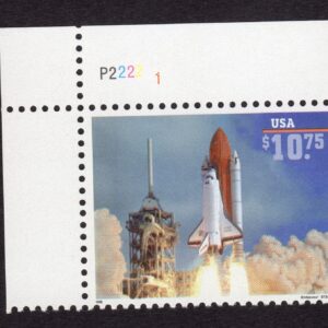 Scott #2544a Space Shuttle Endeavor Plate # Single Stamp - MNH P#22221 UL XF