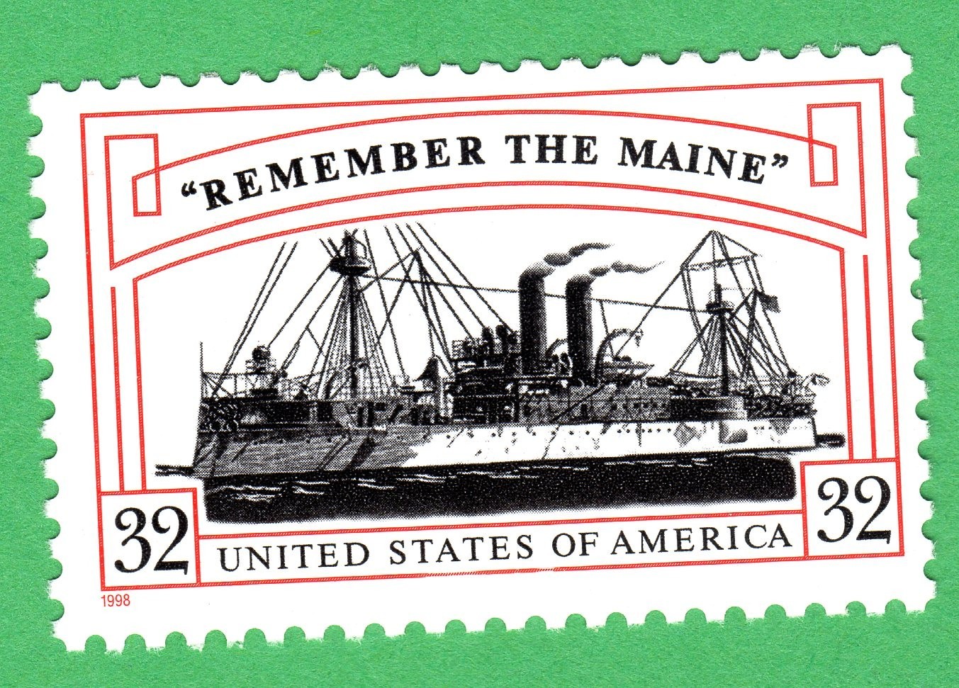 Scott #3192 Remember the Maine Single Stamp - MNH