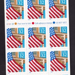 Scott #2920a Flag over Porch Booklet of 20 Stamps - MNH P#V23432