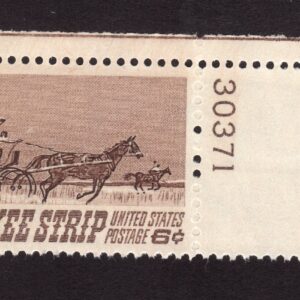 Scott #1360 Cherokee Strip Homesteads Plate # Single Stamp - MNH P#30371 UR