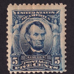 Scott #304 Abraham Lincoln Single Stamp - MNH #1