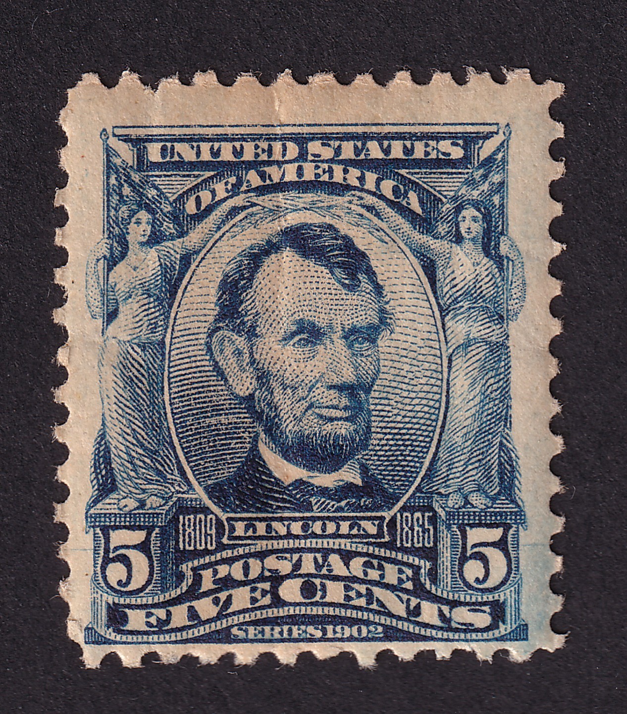 Scott #304 Abraham Lincoln Single Stamp - MNH #1