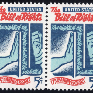 Scott #1312 Bill of Rights Horizontal Pair of Stamps - MNH