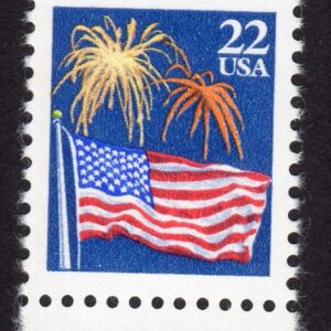 Scott #2276 Flag & Fireworks Single Stamp - MNH