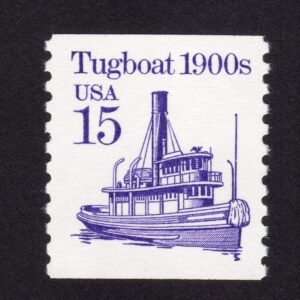 Scott #2260 Tugboat 1900s Coil Single Stamp - MNH #1