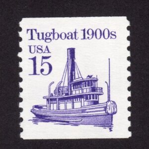 Scott #2260 Tugboat 1900s Coil Single Stamp - MNH #2