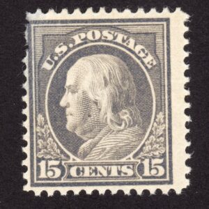 Scott #418 Benjamin Franklin Single Stamp - Damaged
