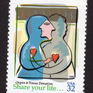 Scott #3227 Share Your Life... Organ & Tissue Donor Single Stamp - MNH