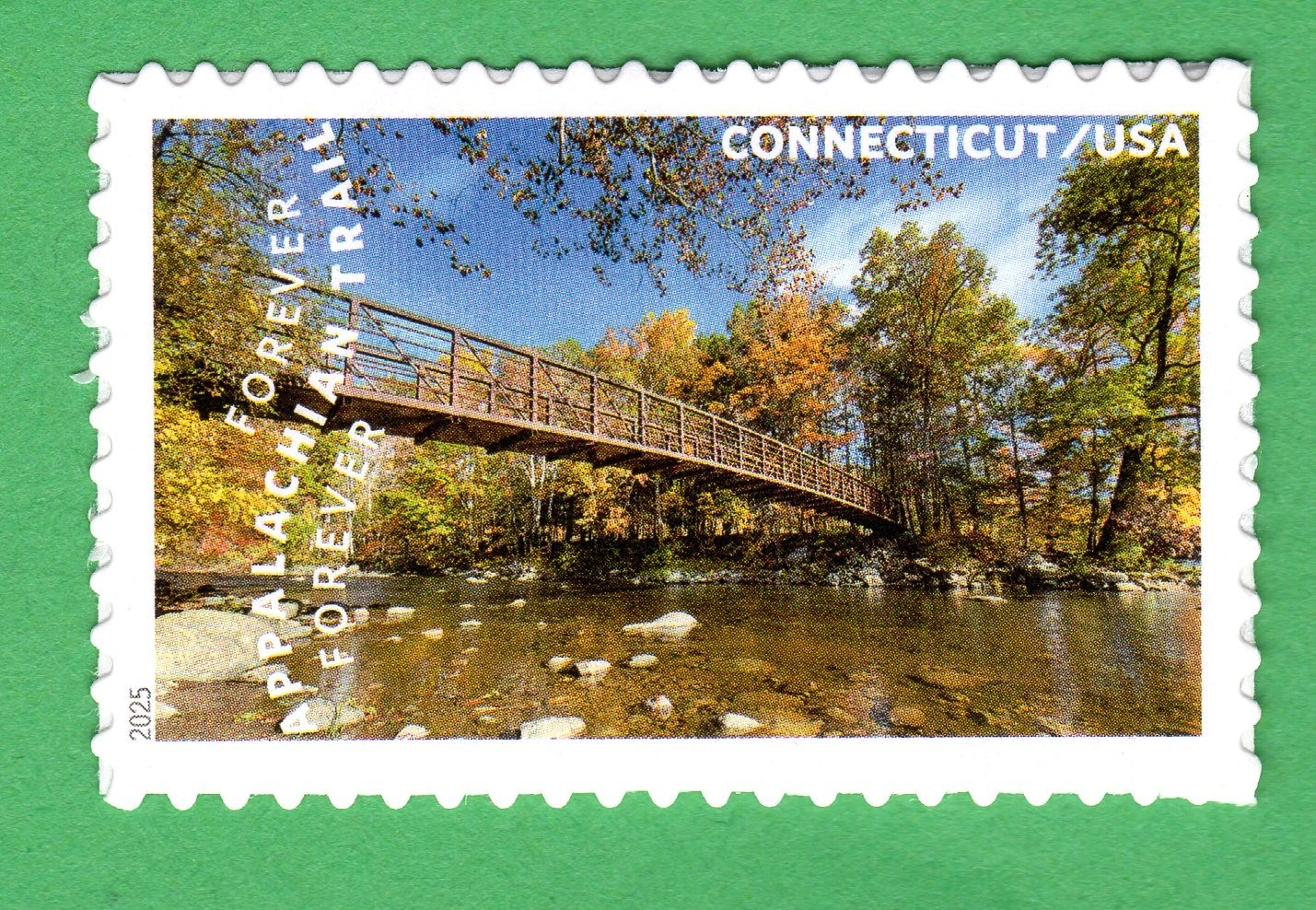 Scott #5960o Appalachian Trail Connecticut Single Forever Stamps - MNH